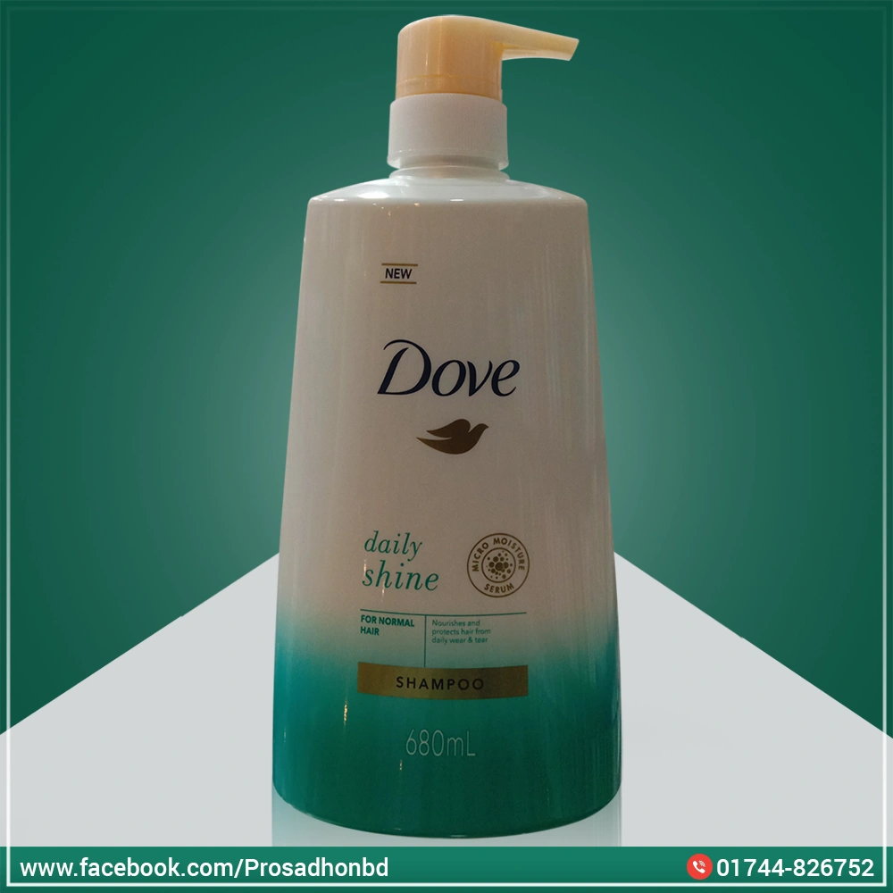 Dove Daily Shine Shampoo 680ml