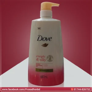 Dove Shampoo Straight & Silky Shampoo 680 ml