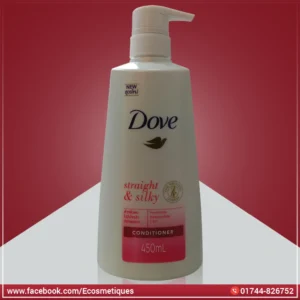 Dove Straight & Silky Conditioner 450ml