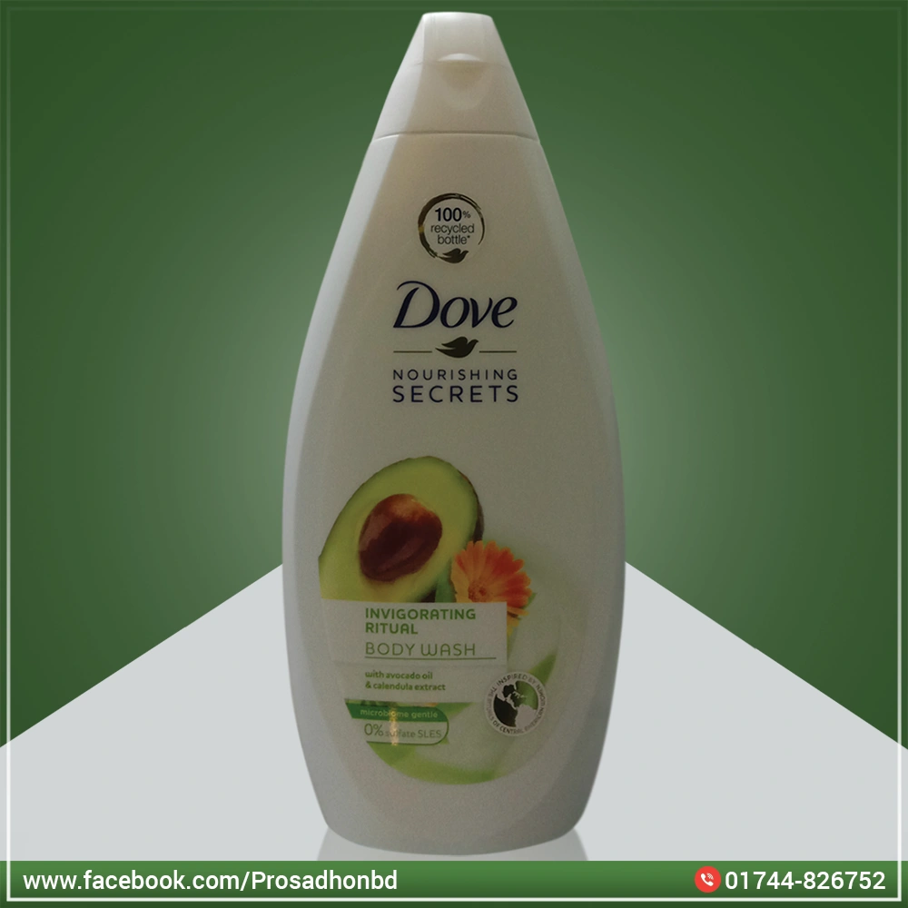 Dove invigorating ritual body wash 500 ml