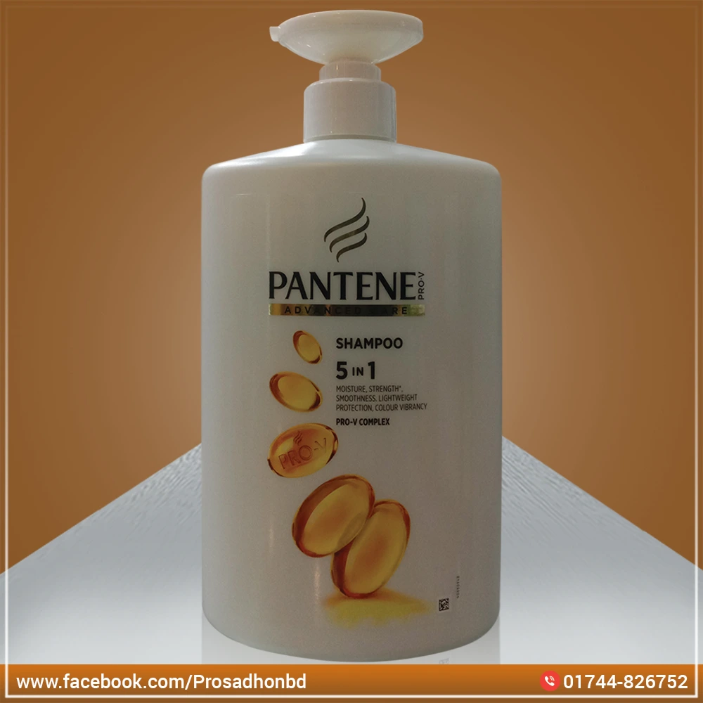 Pantene Advanced Care Shampoo 5 in 1 Pro Vitamin B5 Complex 1L