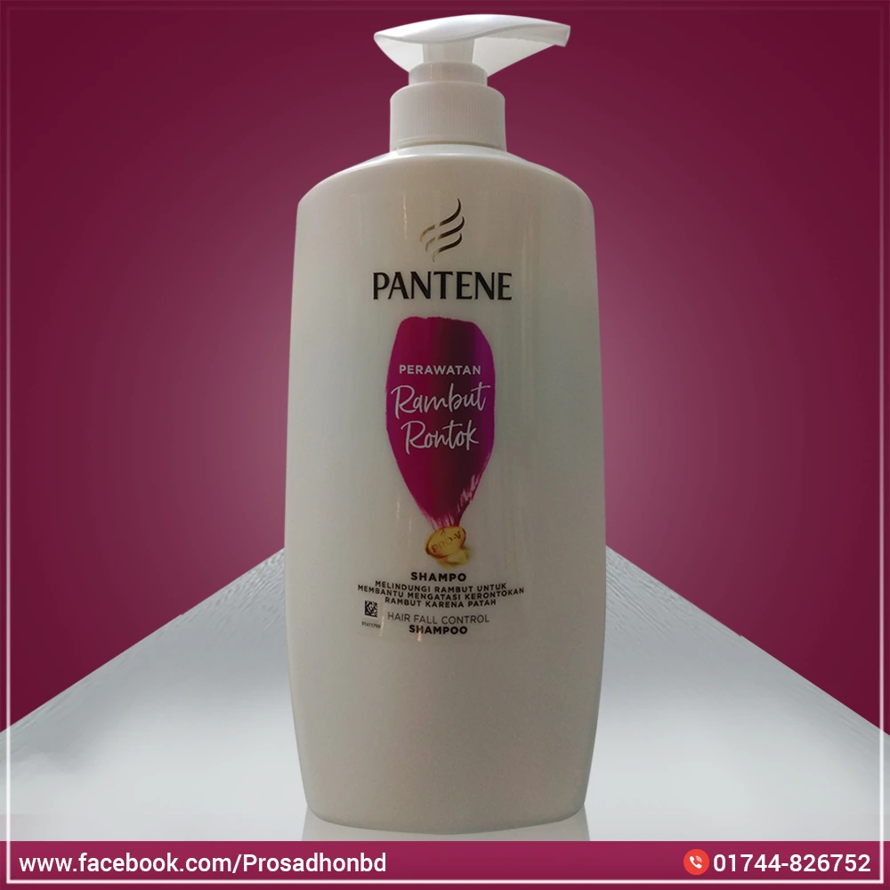 Pantene perawatan rambut rontok hairfall control shampoo 900ml