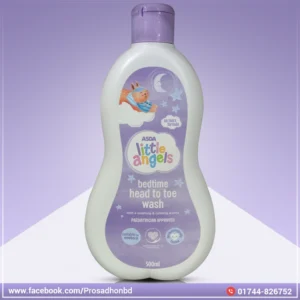 ASDA Little Angels Bedtime Head to Toe Wash-500ml