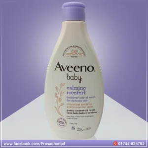 Aveeno Baby Calming Comfort Bedtime Bath & Wash-250ml