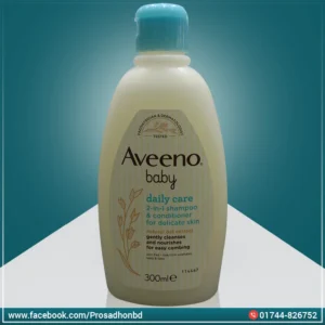 Aveeno Baby Daily Care 2-In-1 Shampoo & Conditioner-300ml