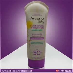 Aveeno Baby SPF 50 Sunscreen Sensitive Skin 88ml