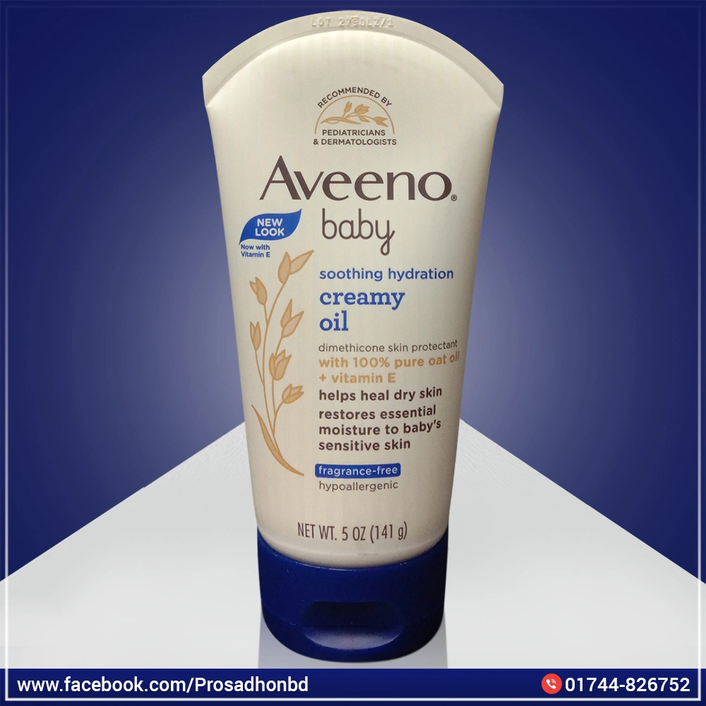 Aveeno Baby Soothing Hydration Creamy Oil 141gm