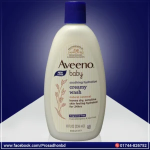 Aveeno Baby Soothing Hydration Creamy Wash-236ml