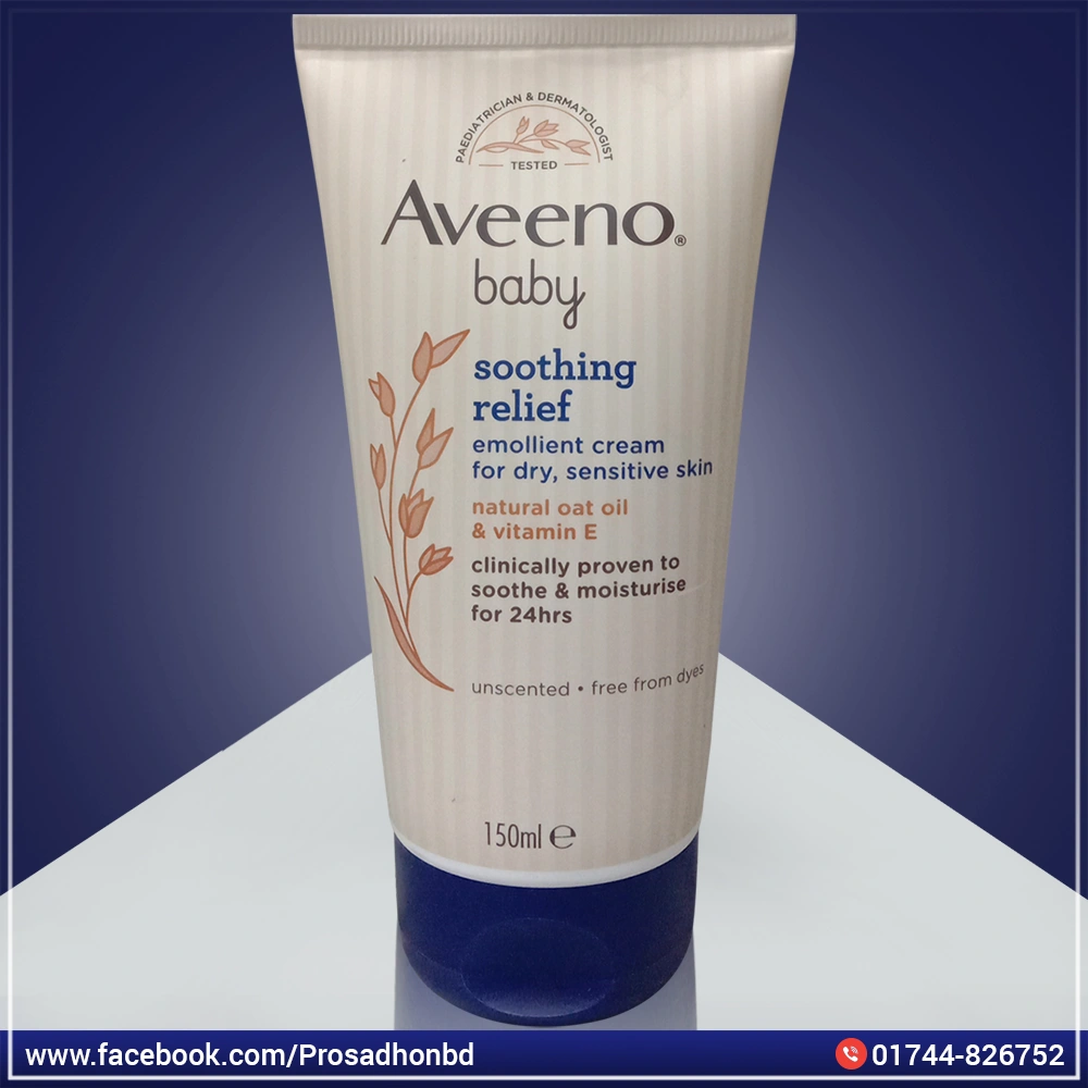 Aveeno Baby Soothing Relief Emollient Cream-150ml