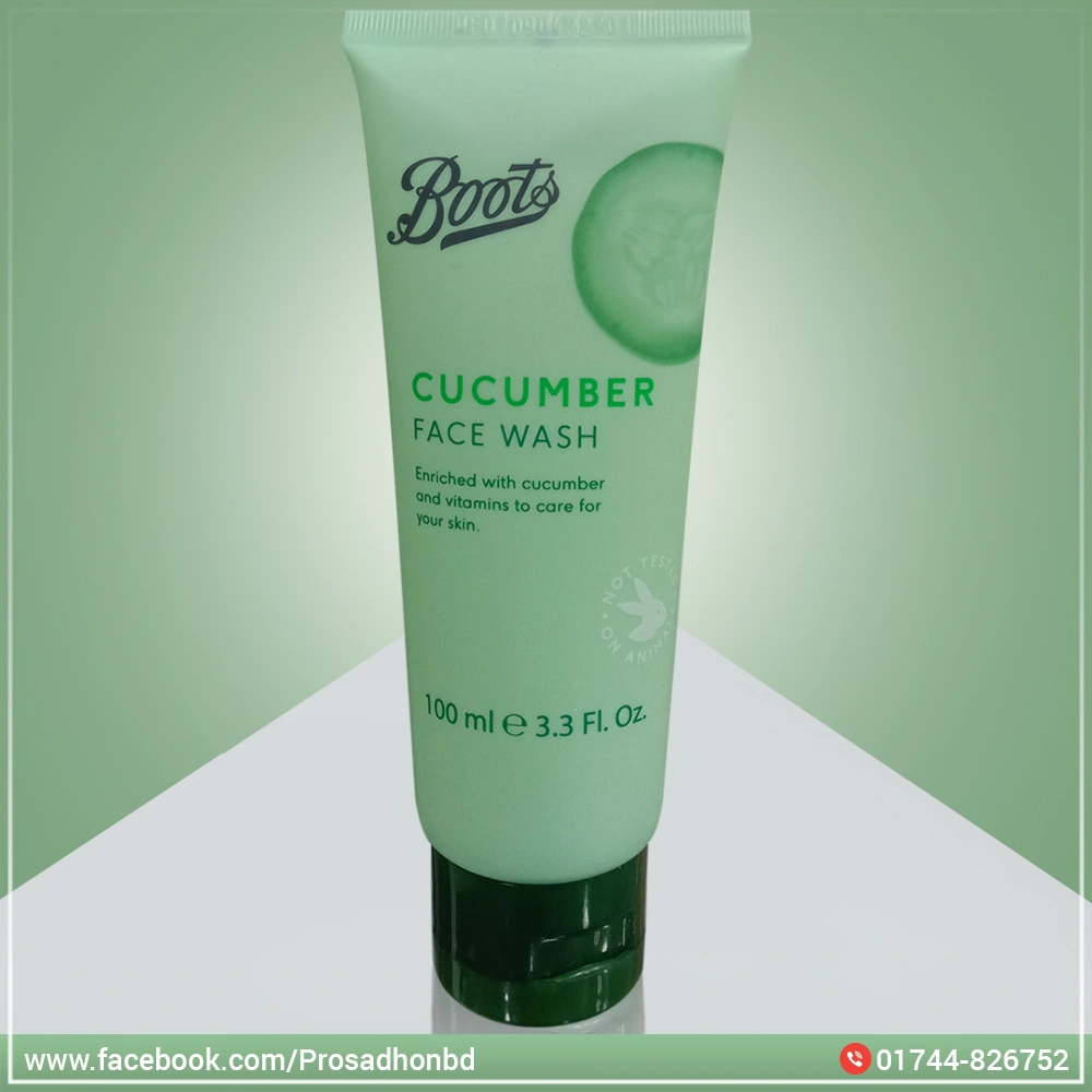 Boots Cucumber Face Wash-100ml