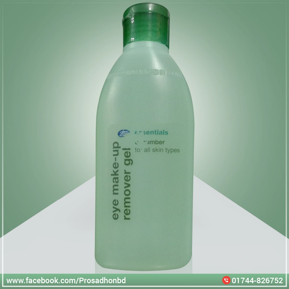 Boots Essentials Cucumber Eye Makeup Remover Gel 150ml