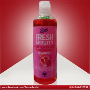 Boots Fresh & Fruity Raspberry And Pomegranate Shampoo