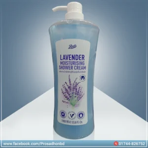 Boots Lavender Moisturizing Shower Cream 1000ml