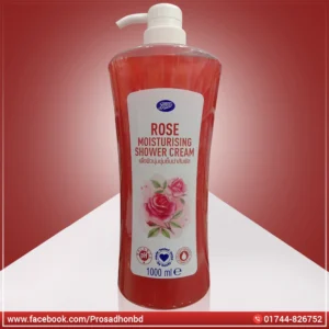 Boots Rose Moisturising Shower Cream 1000ml