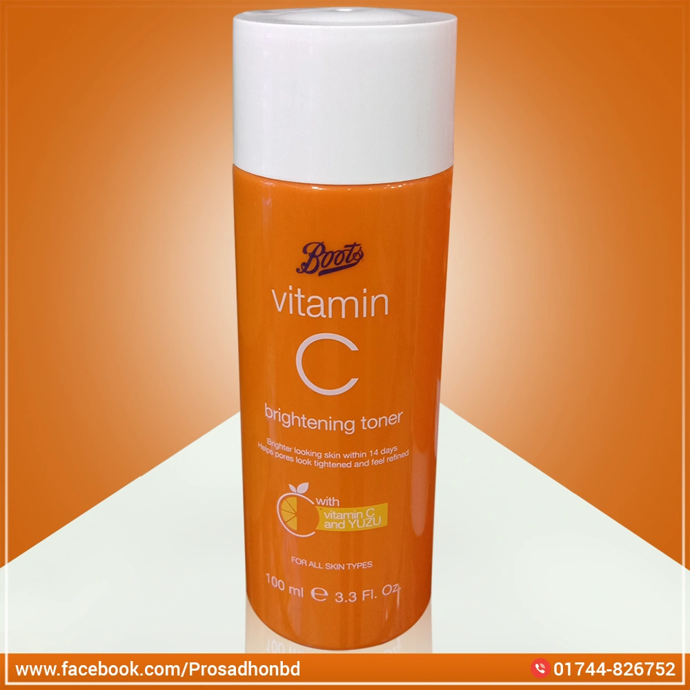 Boots Vitamin C Brightening Toner-100ml