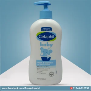 Cetaphil Baby Wash and Shampoo with Natural Calendula-399ml