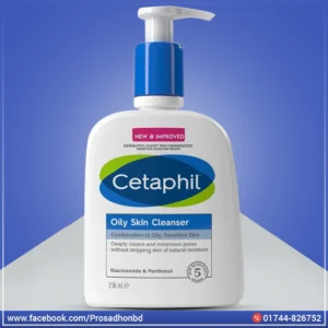 Cetaphil Oily Skin Cleanser For Oily & Combination Skin - 236ml