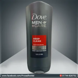 Dove Men Care Deep Clean Body and Face Wash 400ml