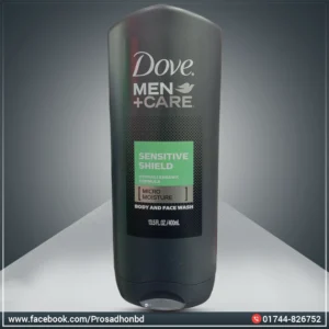 Dove Men Care Sensitive Shield Body and Face Wash 400ml