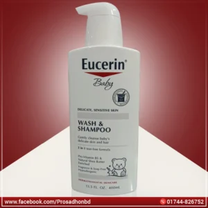 Eucerin Baby Wash and Shampoo 400ml